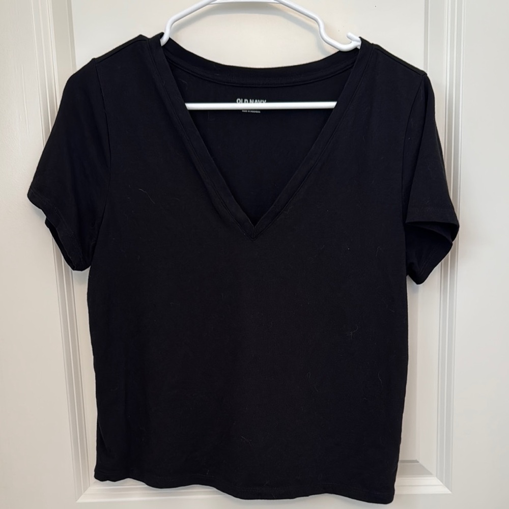 Old Navy Black Short Sleeve‎ Tee